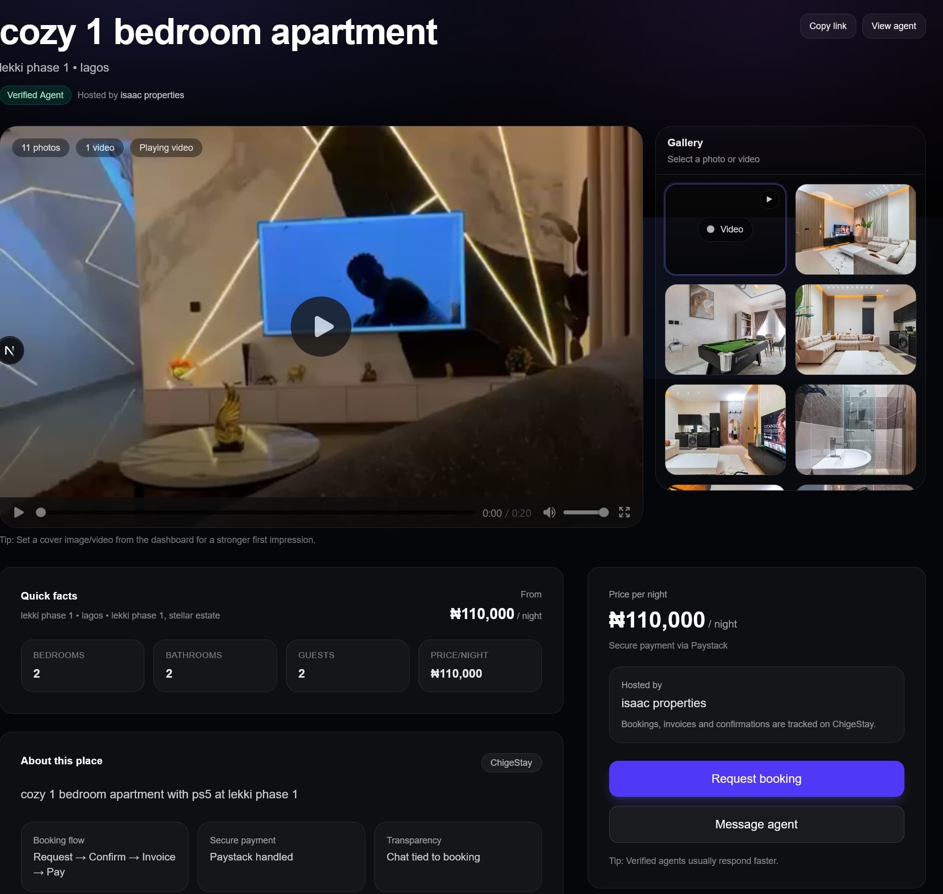 Listing pages that convert
